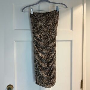 Leopard Print Women's Dress